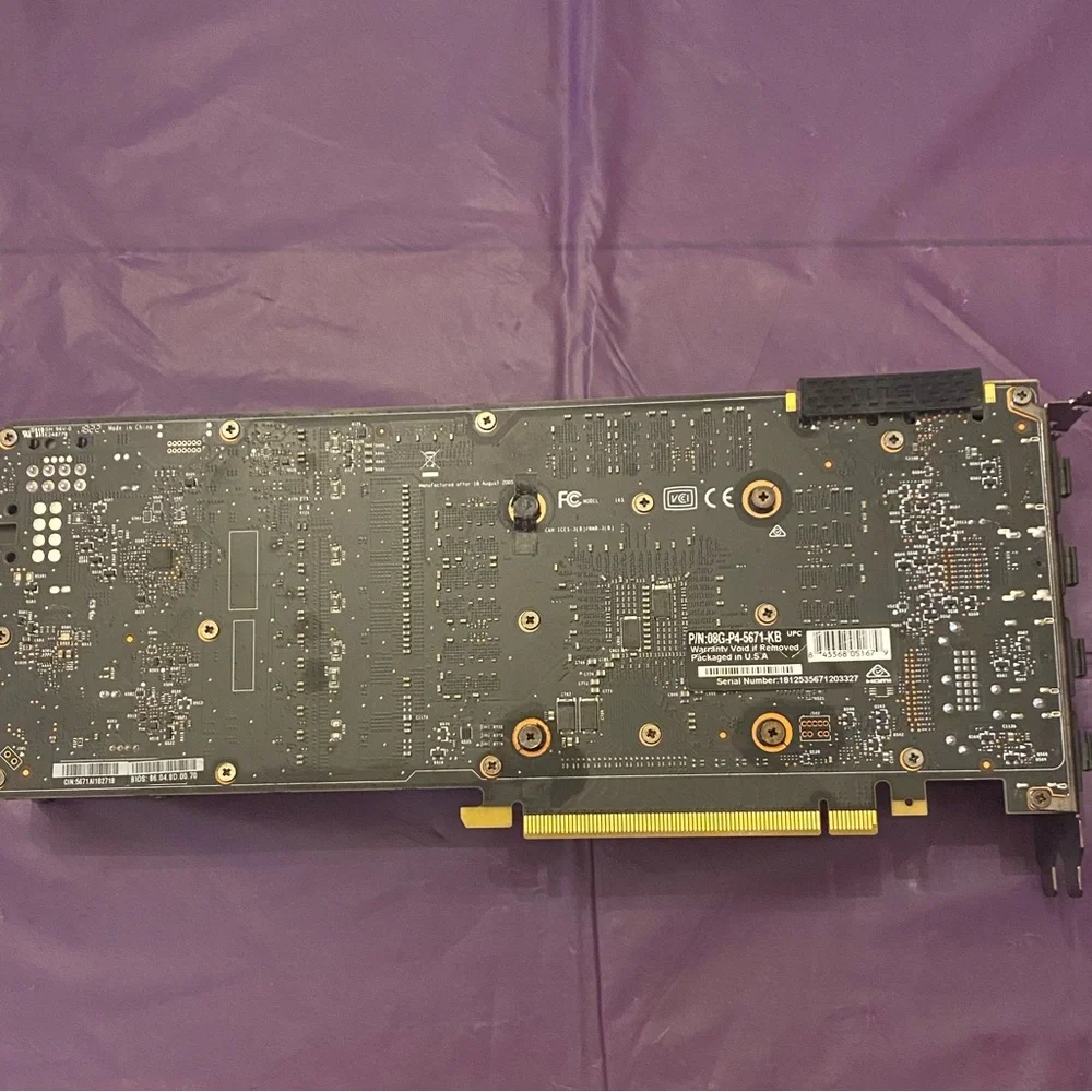 EVGA GeForce 1070 TI